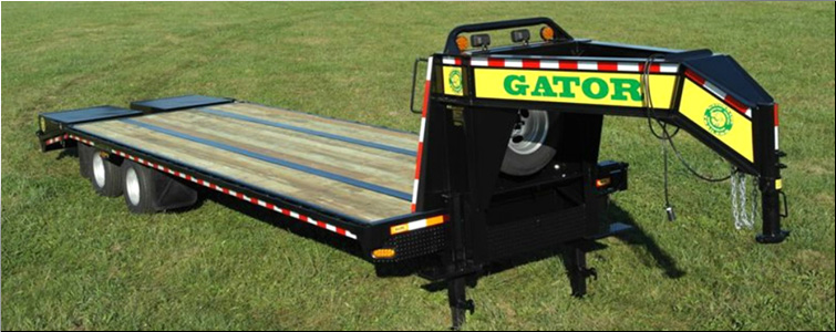 GOOSENECK TRAILER 30ft tandem dual - all heavy-duty equipment trailers special priced  Bladen County, North Carolina