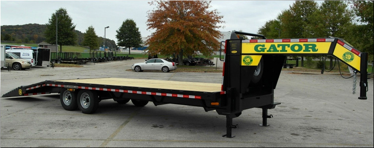 Gooseneck flat bed trailer for sale14k  Bladen County, North Carolina